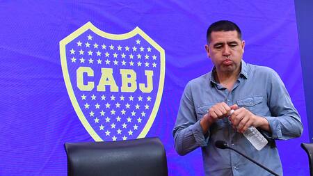 Juan Román Riquelme, Boca. Foto: NA