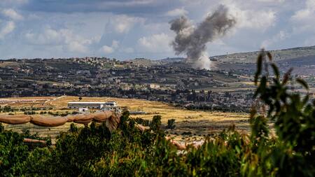 Bombardeos entre Israel y Hezbollah. Foto: Reuters.