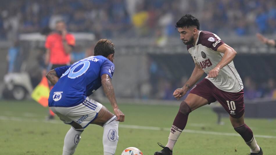 Copa Sudamerica, Cruzeiro vs. Lanús. Foto: EFE.