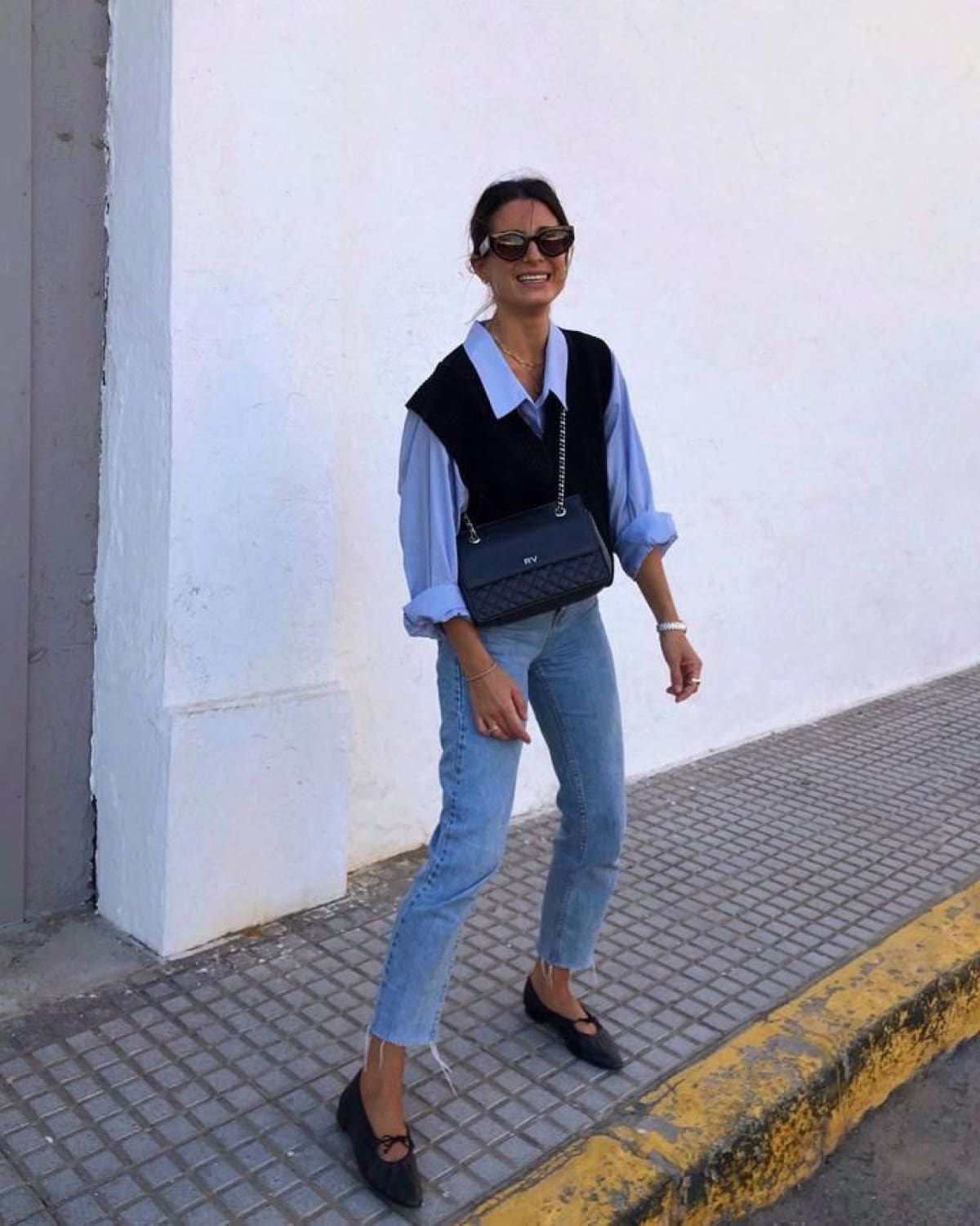 Ideas de look con la "regla de los 7 puntos". Foto Pinterest