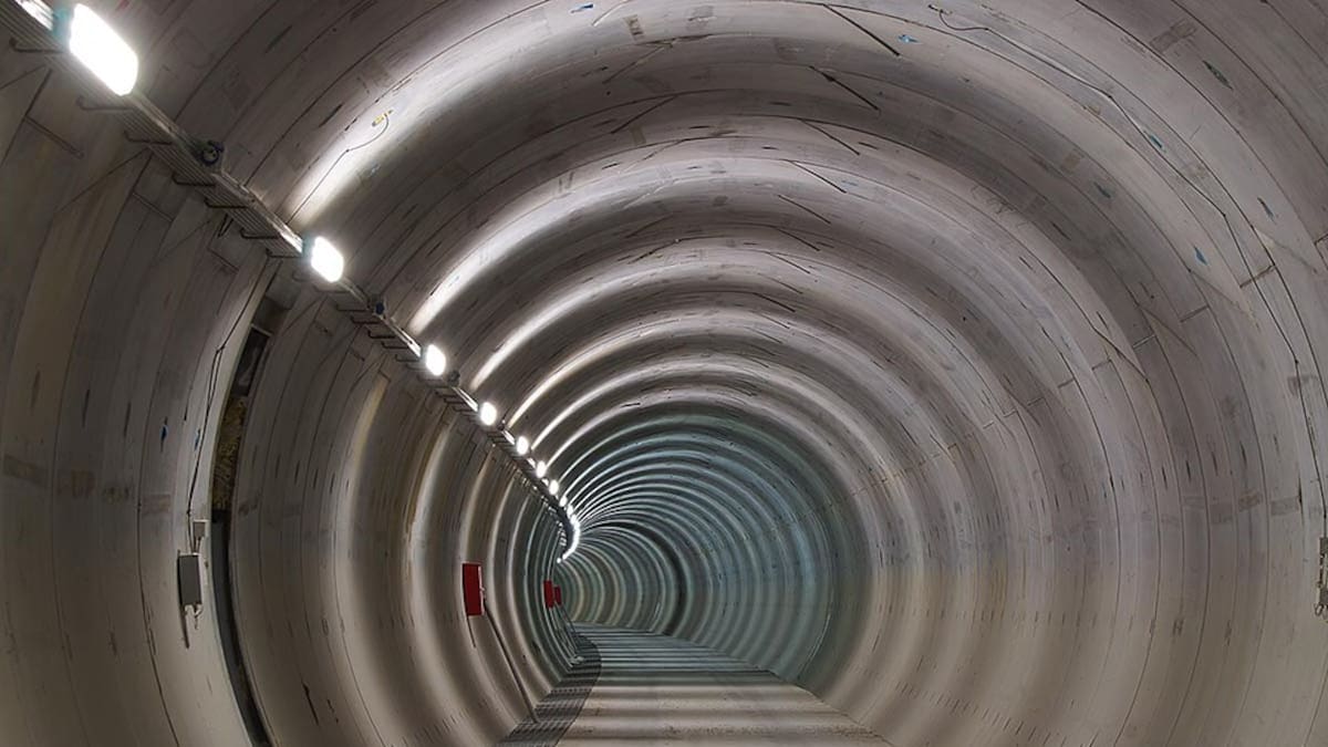El túnel del Brennero en los Alpes que conectará la ciudad austríaca de Innsbruck con la localidad italiana de Fortezza.