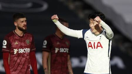 Victoria del Tottenham ante el Leeds de Bielsa, REUTERS