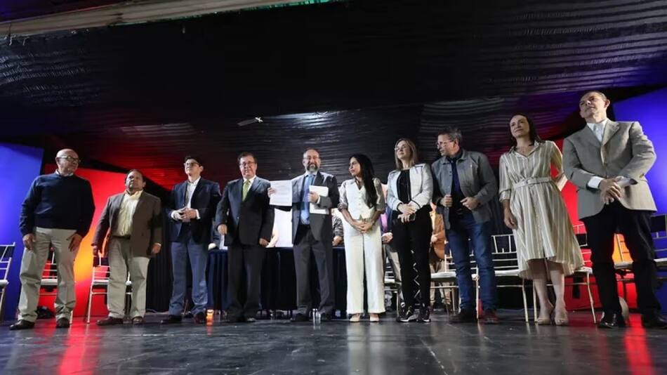 Oposición venezolana. Foto: EFE