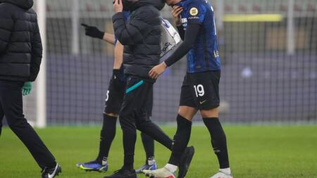 Lesión de Joaquín Correa en el Inter, AGENCIA EFE