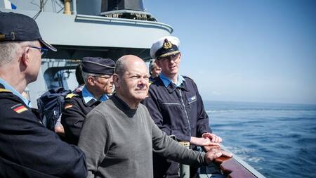 Alemania enviará buques al indopacífico. Foto: Reuters.