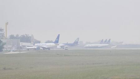 Aeropuerto de Ezeiza - Niebla
