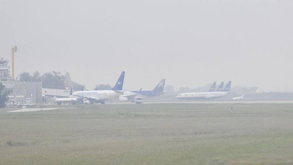 Aeropuerto de Ezeiza - Niebla