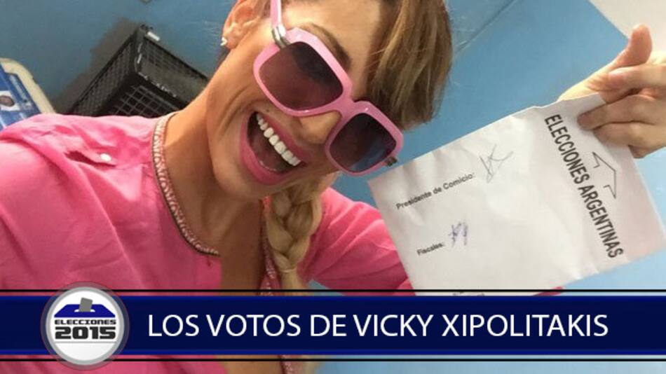 Los votos de Vicky Xipolitakis