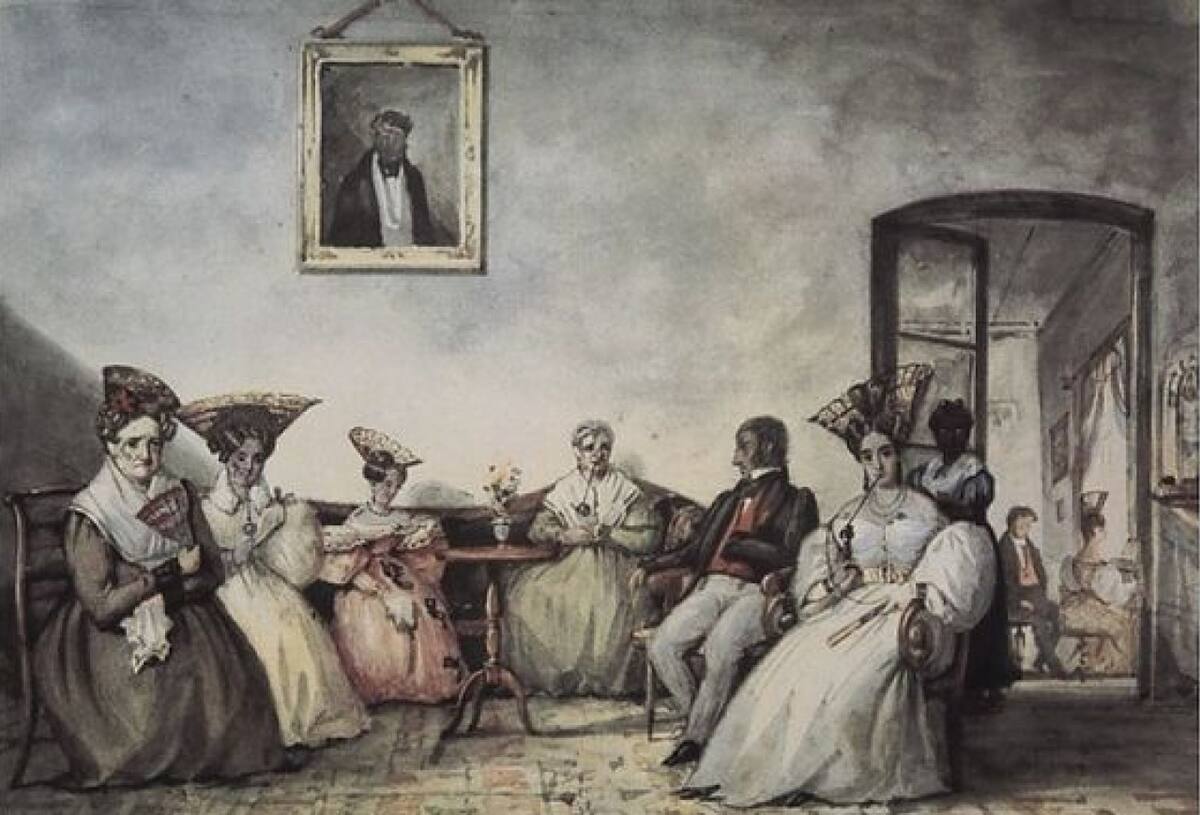 Tertulias en la época colonial