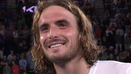 Stefanos Tsitsipas. Foto: captura.
