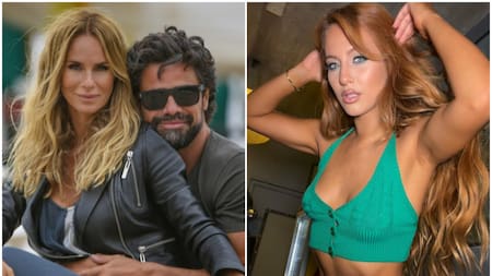 Sabrina Rojas, Luciano Castro y Flor Vigna. Fotos: Instagram.