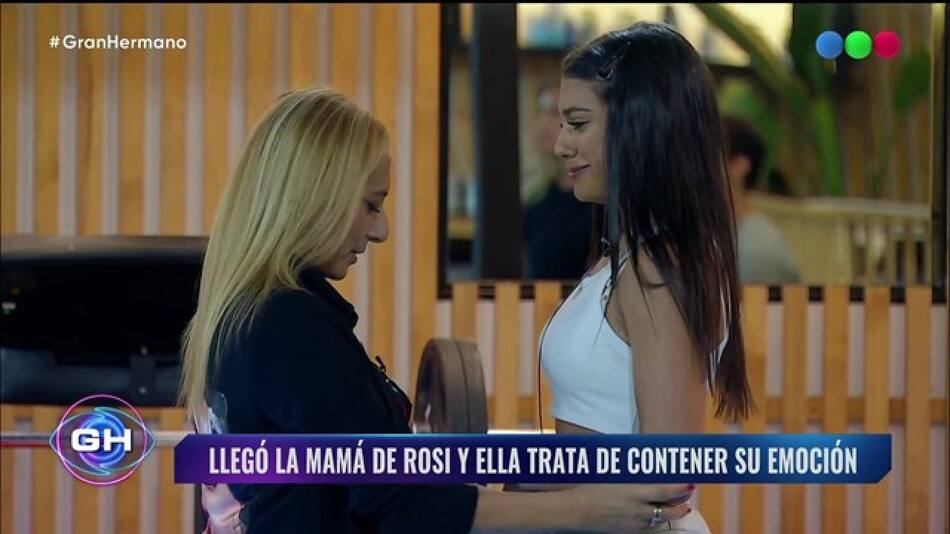 Rosina de Gran Hermano en el desafío "Congelados". Foto: Captura.