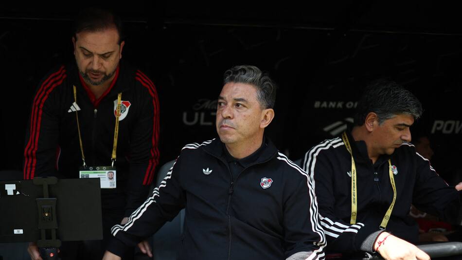 Marcelo Gallardo, entrenador de River. Foto: REUTERS/Agustin Marcarian.