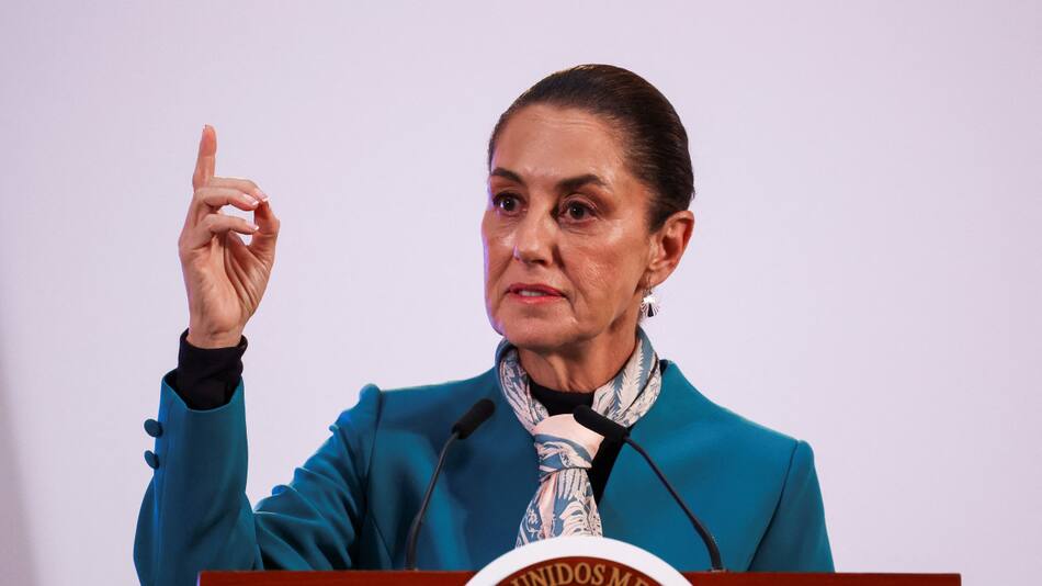 La presidenta de México, Claudia Sheinbaum. Foto: Reuters.