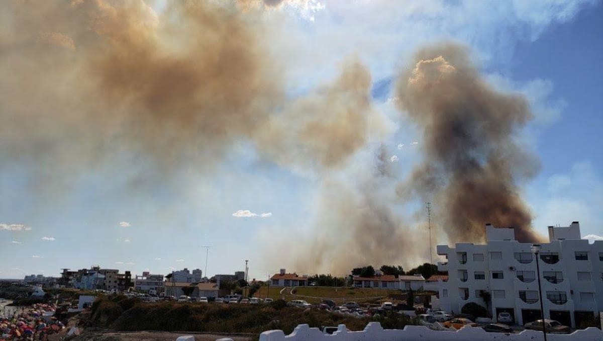Incendio Las Grutas