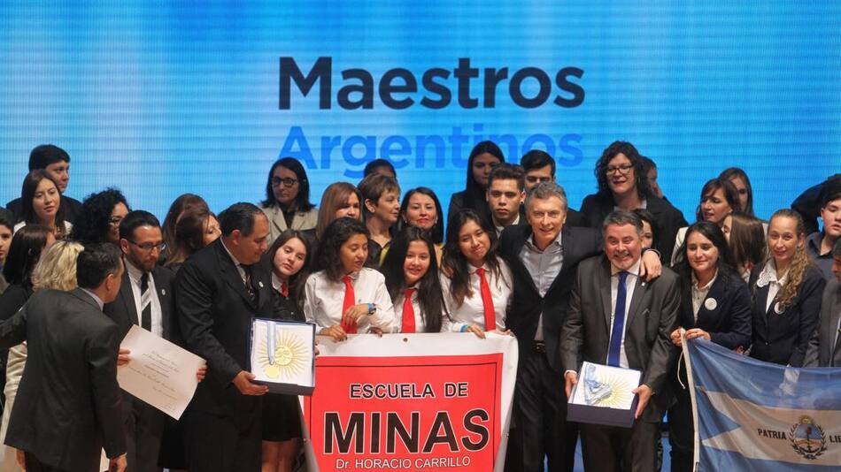 Alejandro Finocchiaro y Mauricio Macri (NA)