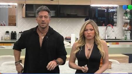 Mano a mano entre Devi y Lucía en Gran Hermano 2025. Foto: Captura.