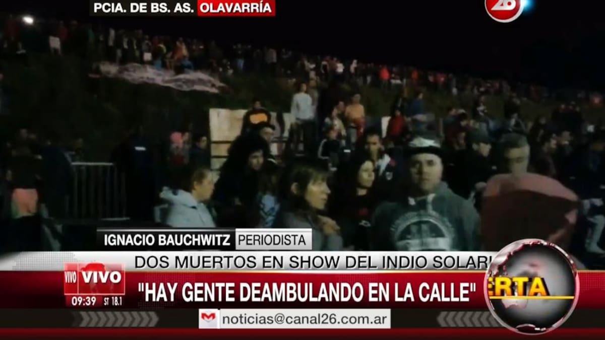 Ignacio Bauchwitz, periodista de Olavarría: "Hay gente perdida que no sabe por dónde volver"