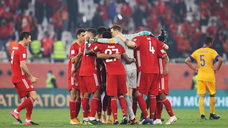 Festejo del Bayern Munich en la final del Mundial de Clubes, REUTERS