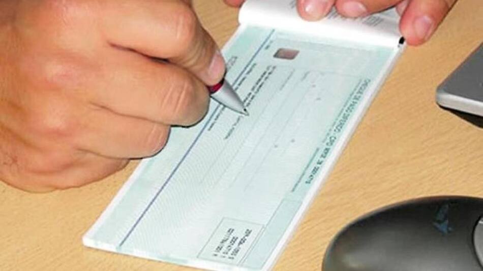 Chequera cheque
