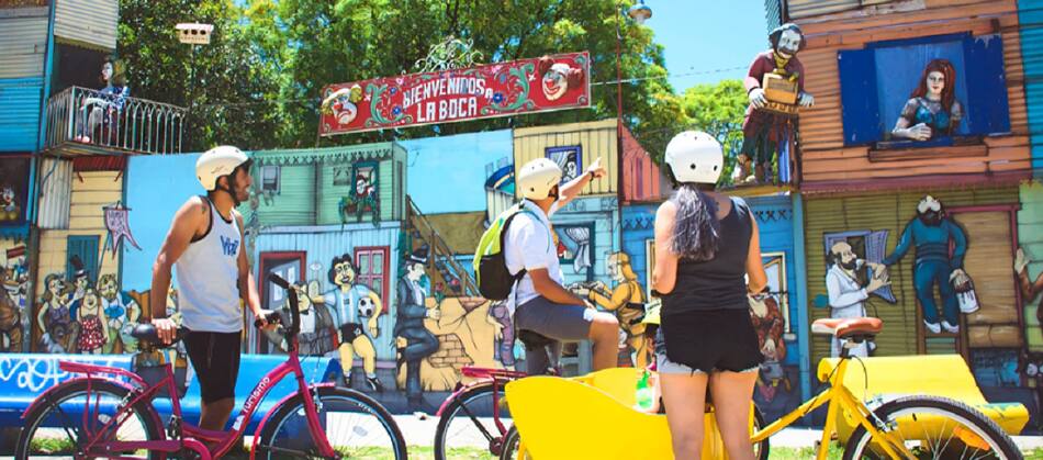 La Ciudad de Buenos Aires cuenta con una amplia red de ciclovías. Foto: NA.
