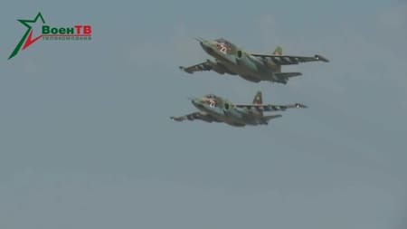 Aviones rusos. Foto: Twitter.