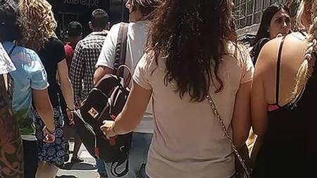 Escrache a punguistas en pleno centro porteño