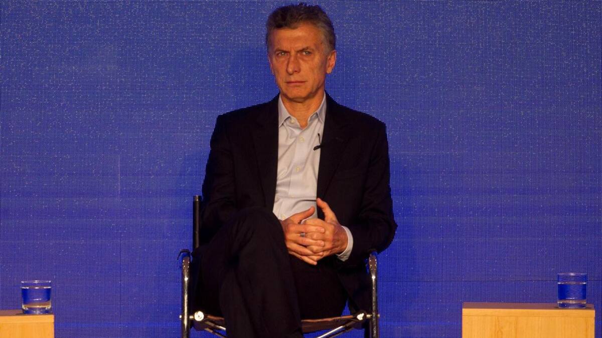 Macri en Cumbre de ex presidentes (DYN)