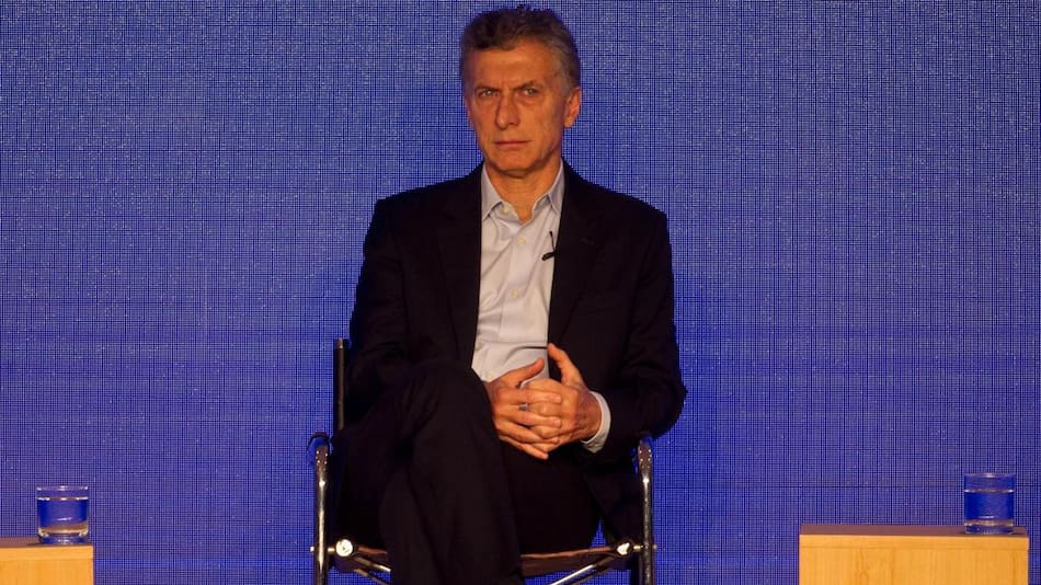 Macri en Cumbre de ex presidentes (DYN)