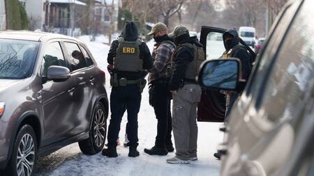 Agentes de ICE, Estados Unidos.
