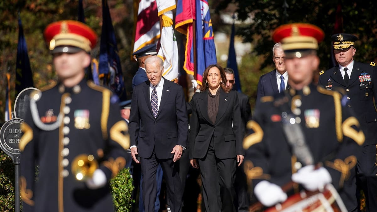 Joe Biden y Kamala Harris. Foto: Reuters