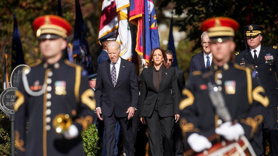 Joe Biden y Kamala Harris. Foto: Reuters