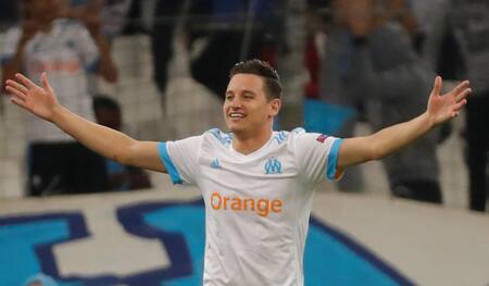 Marsella vs. Salzburgo - Europa League - Reuters - Fútbol Internacional - Florian Thauvin