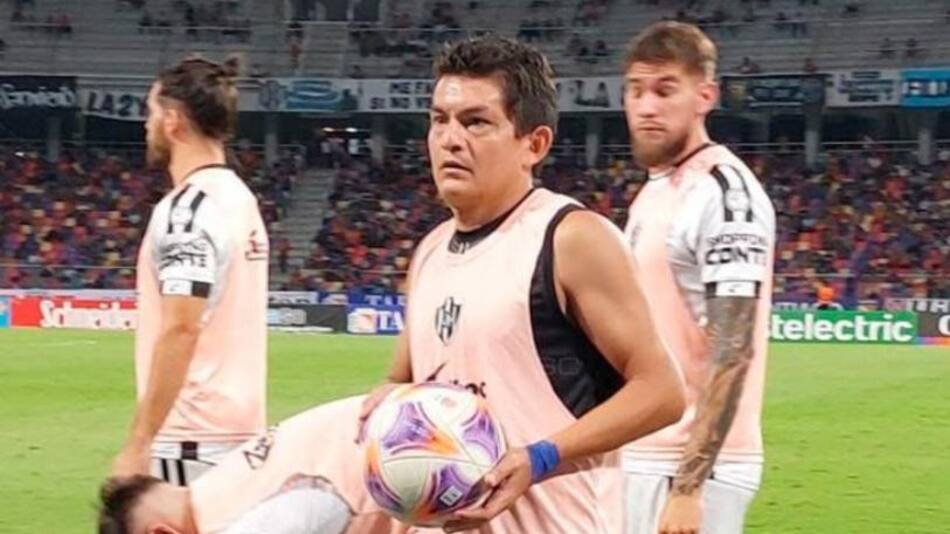 La Pulga Rodríguez, futbolista. Foto: NA