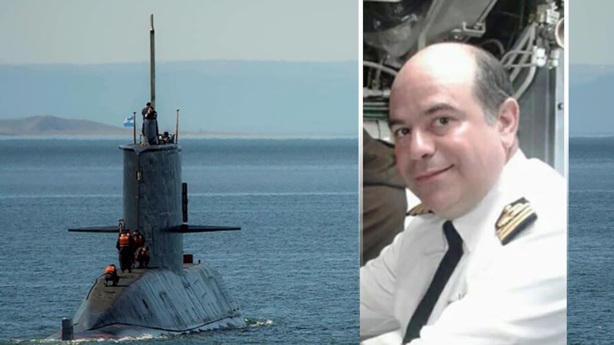 Submarino ARA San Juan - Capitán de fragata Pedro Martín Fernández