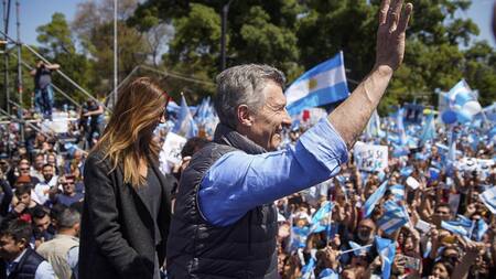 Mauricio Macri, marcha Sí se puede, Agencia NA