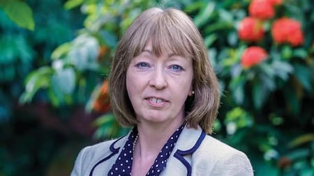 Alison Blake, gobernadora de las Islas Malvinas.