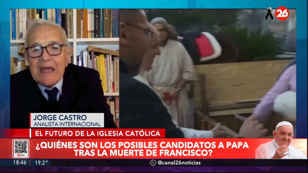 Jorge Castro en 26 PM.