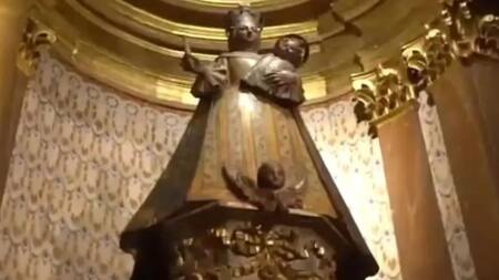La Virgen Nuestra Señora de Nieva, de la Catedral de Córdoba. Foto: Gentileza La Voz.