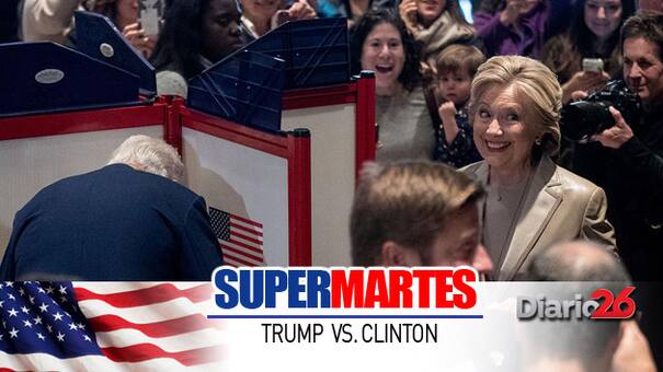 Hillary Clinton votó en Nueva York: "Espero ganar"