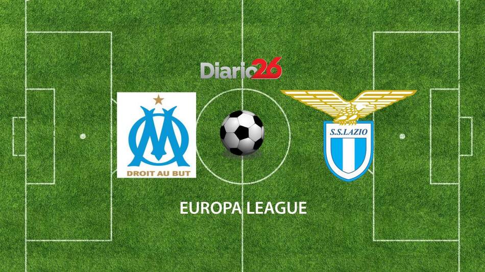 Olympique de Marsella vs. Lazio, Europa League, fútbol, deportes