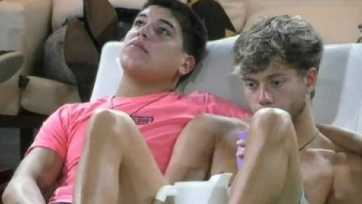 Thiago y Nacho de Gran Hermano. Foto: NA.