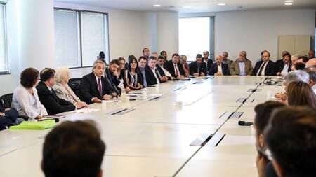 Alberto Fernández, reunión por "Plan Argentina contra el hambre"