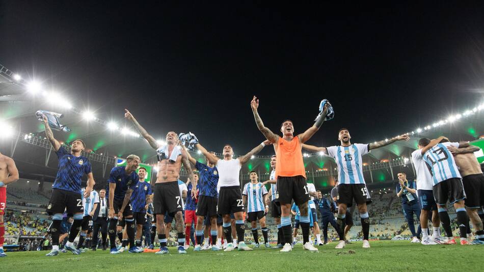 Selección Argentina. Foto: NA