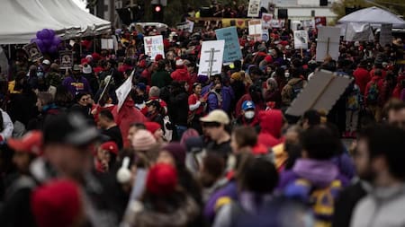 Huelga escolar en Los Ángeles, EFE