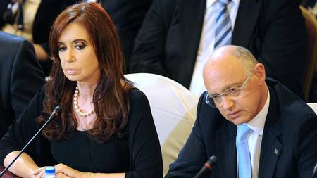 Cristina Kirchner y Héctor Timerman
