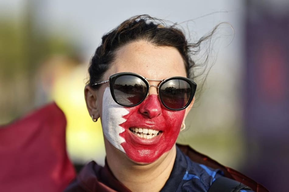 Fanaticos de Qatar 2022. Foto: Reuters