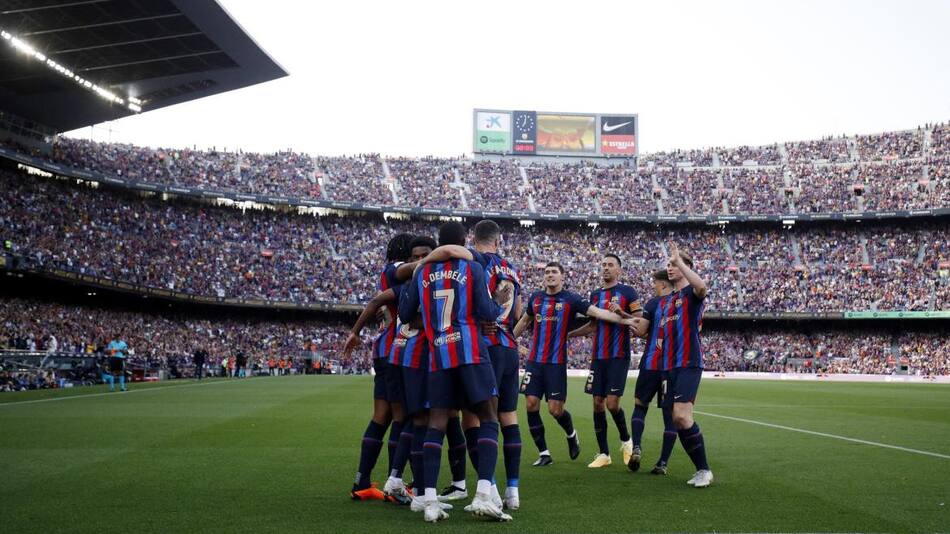 Barcelona goleó 3 a 0 a Mallorca. Foto: Reuters.