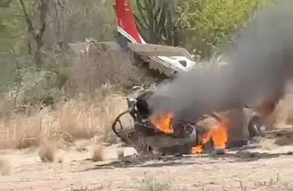 Avioneta narco caída en Salta.