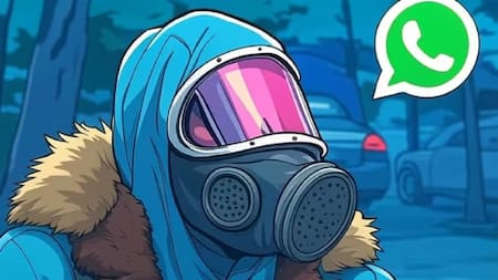 Modo "Eternauta" en WhatsApp. Foto: Grok.